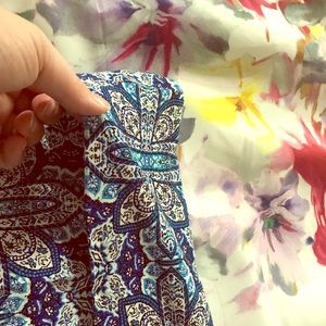 Maxi skirt ...never worn , folds at waist